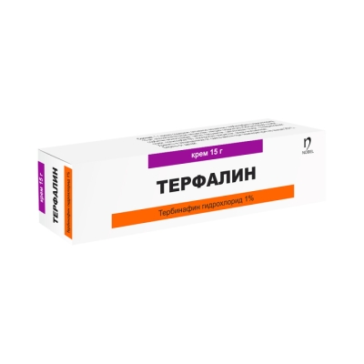 Терфалин 1 % крем 15 г туба 1 шт