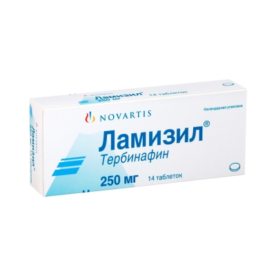 Ламизил 250 мг таблетки 14 шт