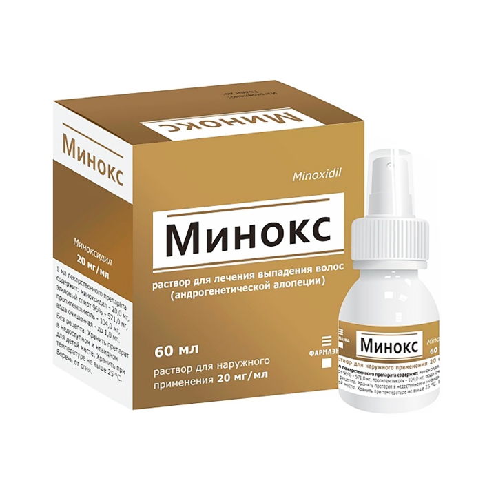 Минокс 20 мг/мл раствор для наружного применения 60 мл флакон 1 шт