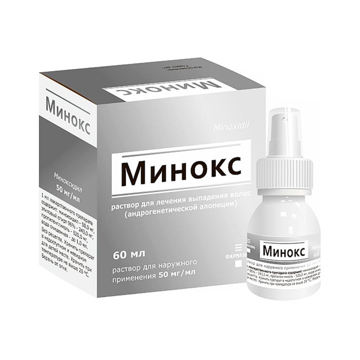 Минокс 50 мг/мл раствор для наружного применения 60 мл флакон 1 шт