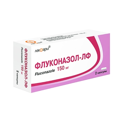 Флуконазол-ЛФ 150 мг капсулы 2 шт