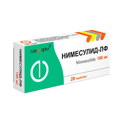 Нимесулид-ЛФ 100 мг таблетки 20 шт