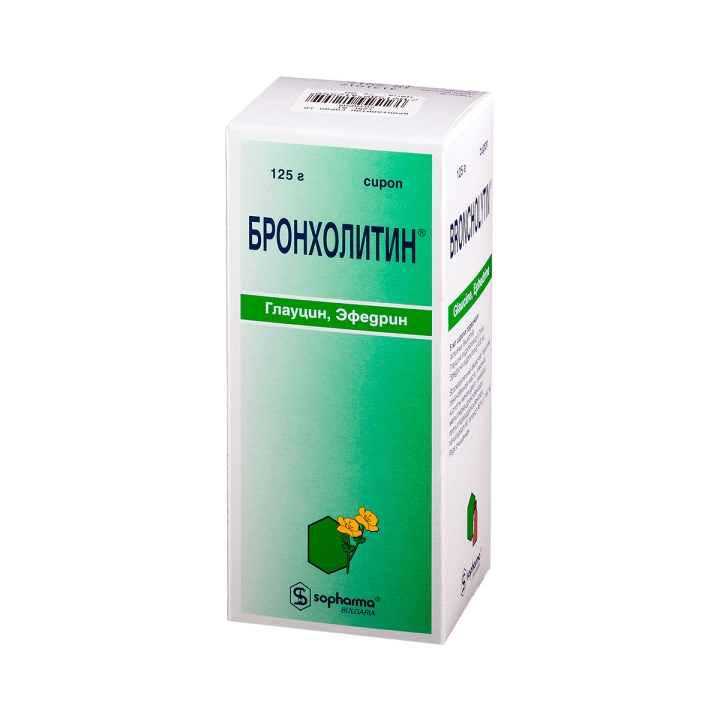 Бронхолитин сироп 125 г флакон 1 шт