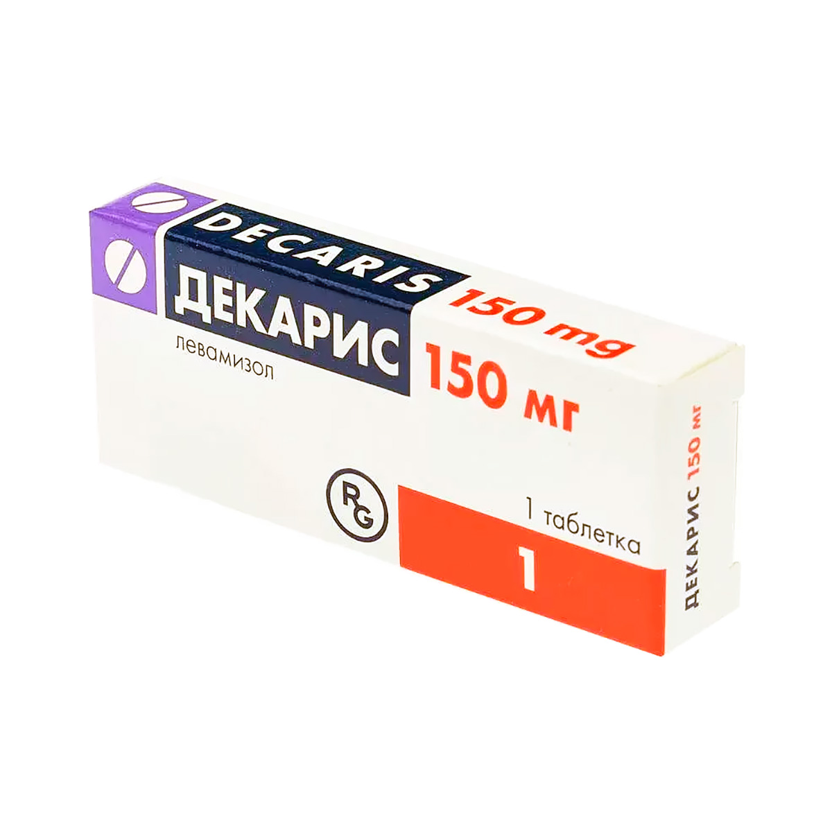 Декарис 150 мг таблетки 1 шт