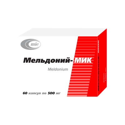 Мельдоний-Мик 500 мг капсулы 60 шт