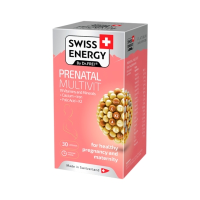 Пренатал Мультивит капсулы с пролонгированным высвобождением 30 шт Swiss Energy