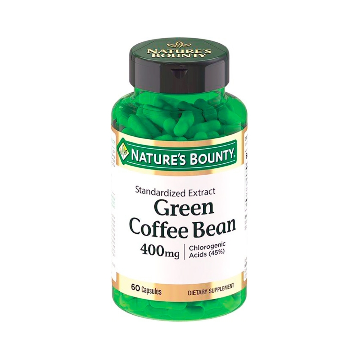 Зеленые кофейные зерна 400 мг капсулы 60 шт Naturе's Bounty