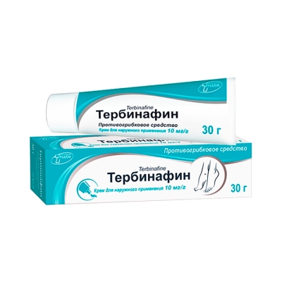 Тербинафин ФТ 10 мг/г крем для наружного применения 30 г туба 1 шт