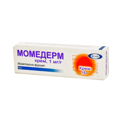 Момедерм 1 мг/г крем для наружного применения 15 г туба 1 шт