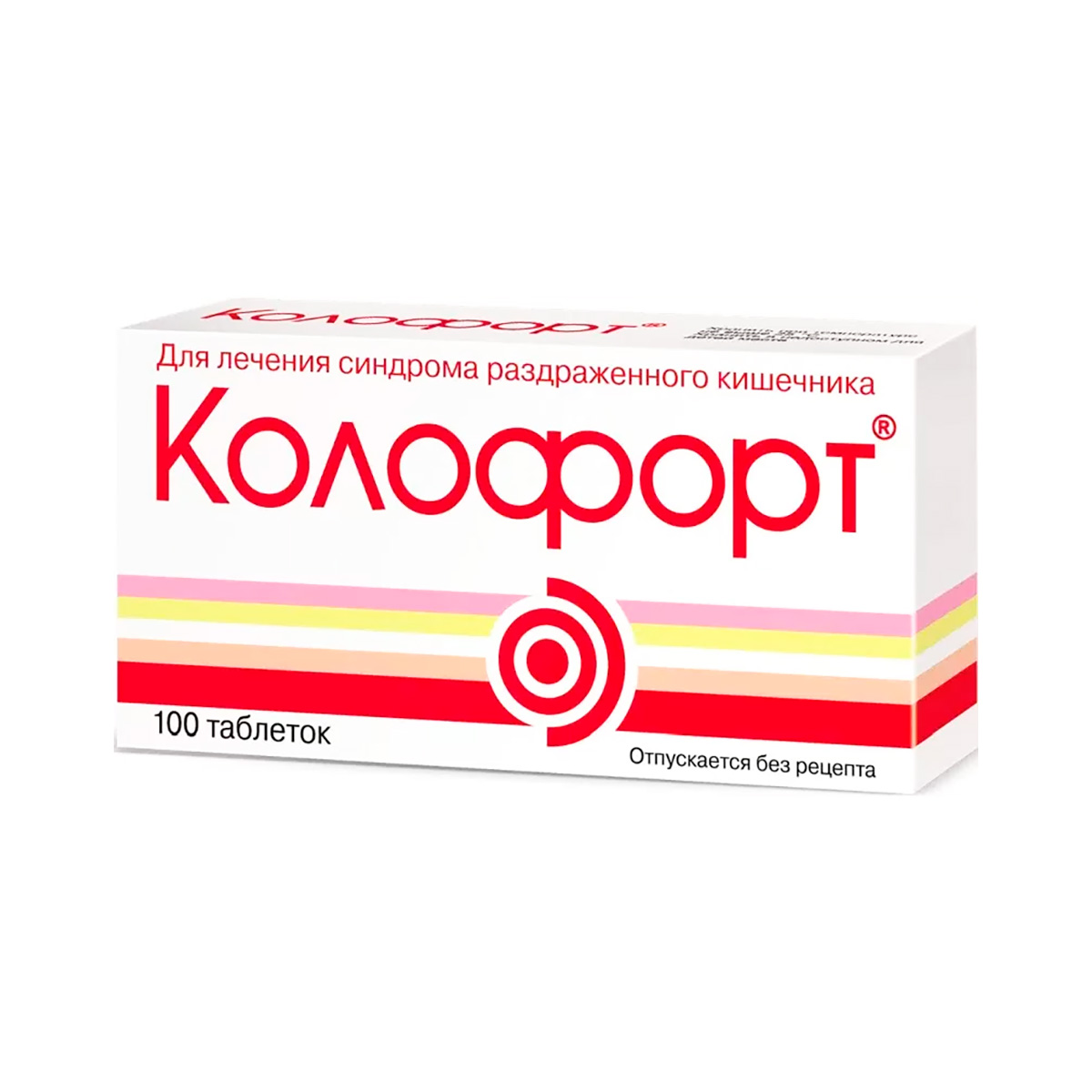 Колофорт таблетки для рассасывания гомеопатические 100 шт