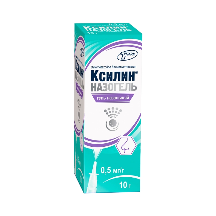 Ксилин Назогель 0,5 мг/г гель назальный 10 г флакон 1 шт