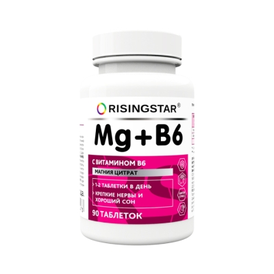 Mg+B6 таблетки 960 мг 90 шт Risingstar