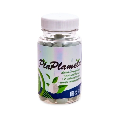 PlaPlamela Индо-инозитол таблетки 600 мг 120 шт Сашера-Мед