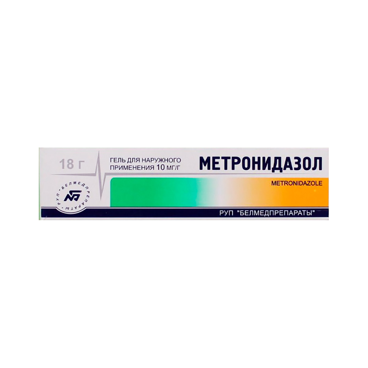 Метронидазол 10 мг/г гель для наружного применения 18 г туба 1 шт