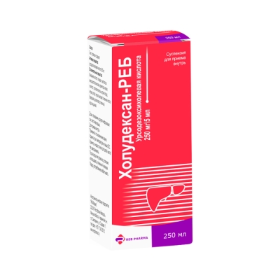 Холудексан-Реб 250 мг/5 мл суспензия для приема внутрь 250 мл флакон 1 шт
