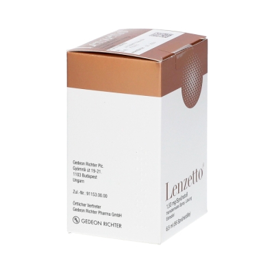 Лензетто 1,53 мг/доза спрей трансдермальный 6,5 мл флакон 1 шт