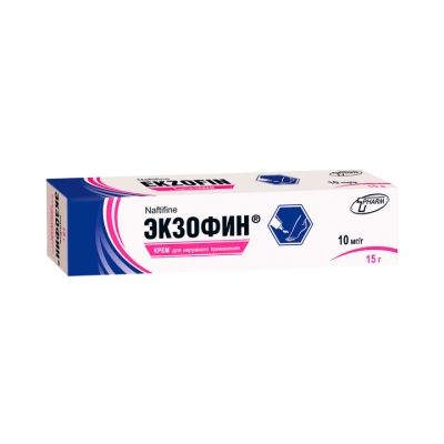 Экзофин 10 мг/г крем для наружного применения 15 г туба 1 шт