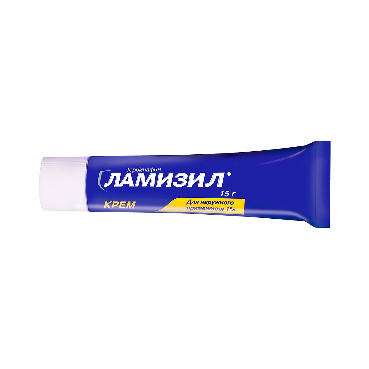 Ламизил 1 % крем для наружного применения 15 г туба 1 шт