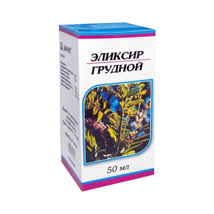 Эликсир грудной раствор для приема внутрь 50 мл флакон 1 шт
