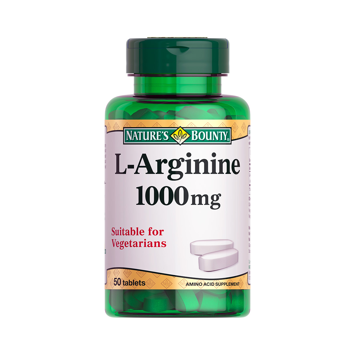 L-Аргинин 1000 мг таблетки 50 шт Naturе's Bounty