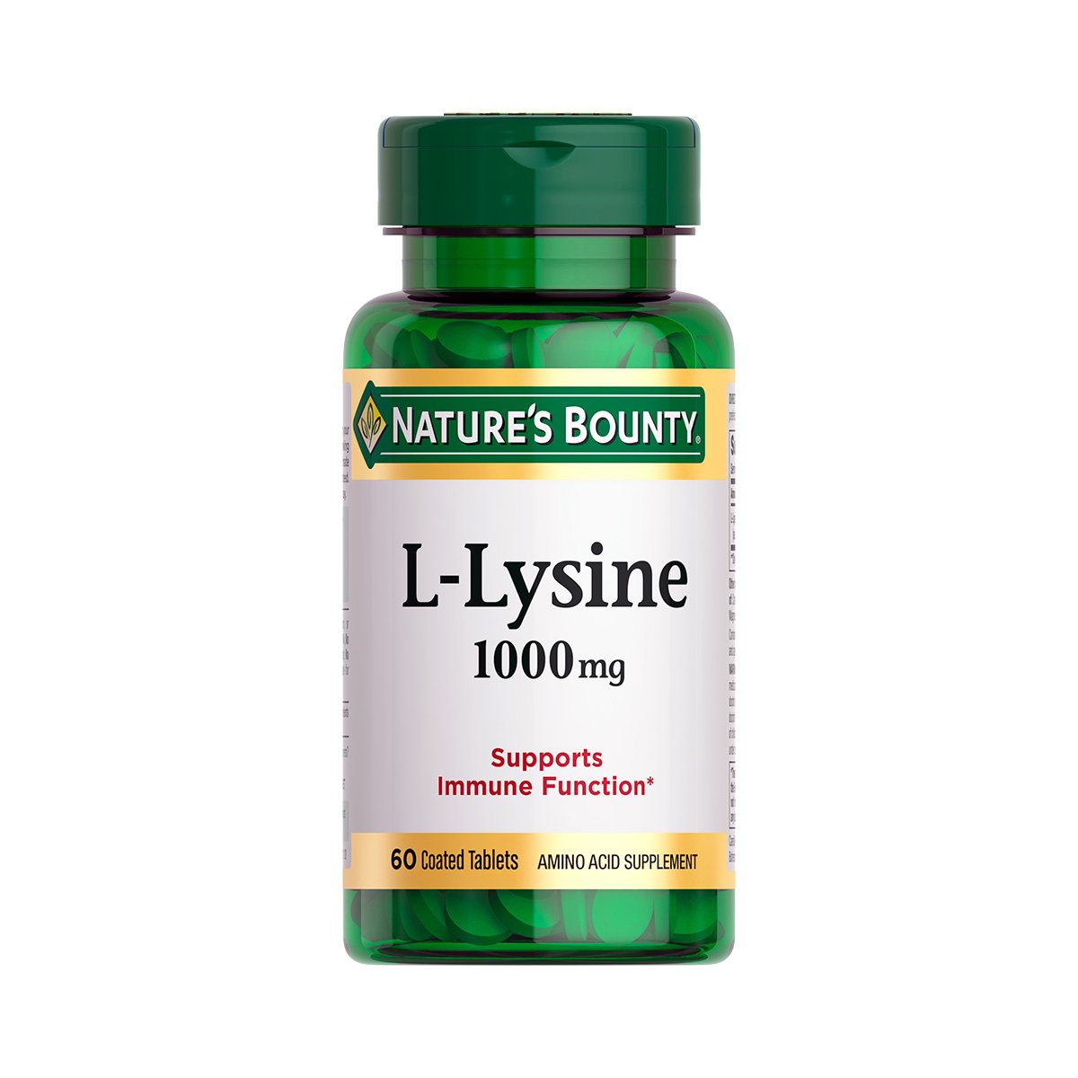 L-Лизин 1000 мг таблетки 60 шт Naturе's Bounty