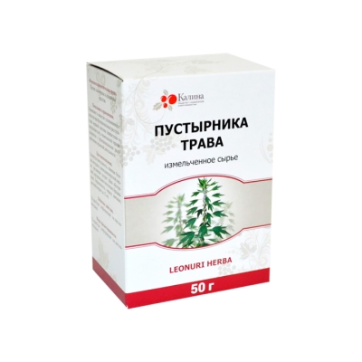 Пустырника трава сырье измельченное 50 г пачка 1 шт