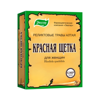 Красная щетка 30 г пачка 1 шт Эвалар