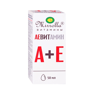 АЕ Витамин Мирролла с природными витаминами жидкость 50 мл флакон 1 шт