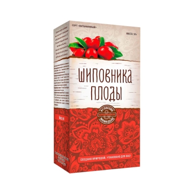 Плоды шиповника Кулясово & Мамадыш 50 г пачка 1 шт Парафарм