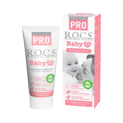 R.O.C.S. PRO Baby зубная паста детская 45 г туба 1 шт