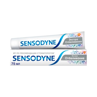 Sensodyne Экстра отбеливание зубная паста 75 мл туба 1 шт