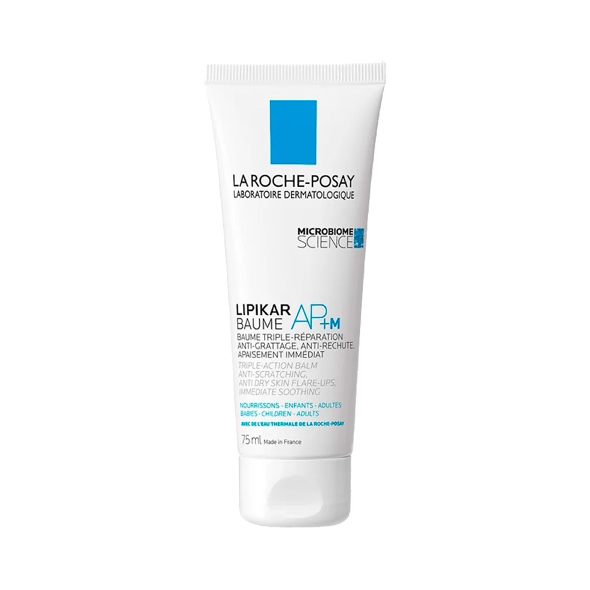 La Roche-Posay Lipikar Baume AP+ M липидовосполняющий бальзам тройного действия для лица и тела младенцев, детей и взрослых 75 мл 1 шт