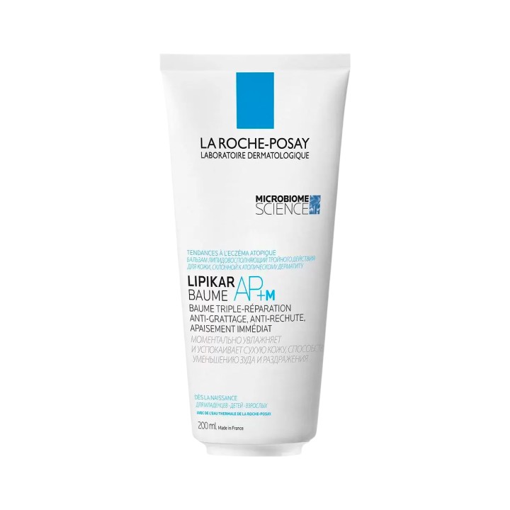 La Roche-Posay Lipikar Baume AP+ M липидовосполняющий бальзам тройного действия для лица и тела младенцев, детей и взрослых 200 мл 1 шт