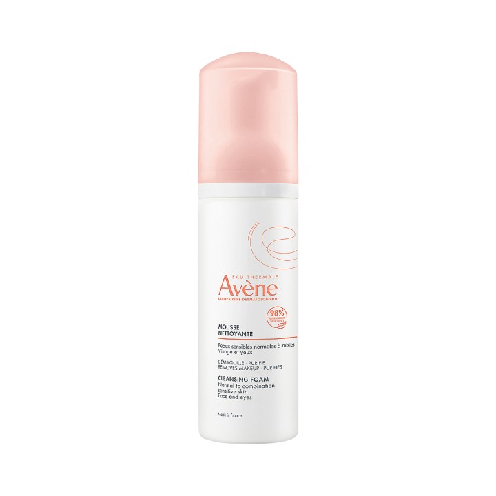 Avene очищающая пенка для снятия макияжа 150 мл 1 шт