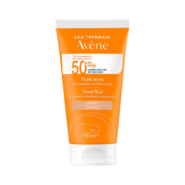 Avene солнцезащитный тонирующий флюид SPF 50+ 50 мл 1 шт