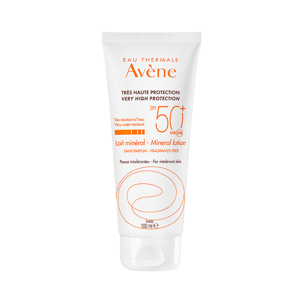 Avene солнцезащитное минеральное молочко SPF 50+ 100 мл 1 шт