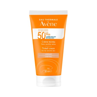 Avene солнцезащитный тонирующий крем SPF 50+ 50 мл 1 шт