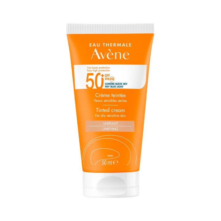 Avene солнцезащитный тонирующий крем SPF 50+ 50 мл 1 шт