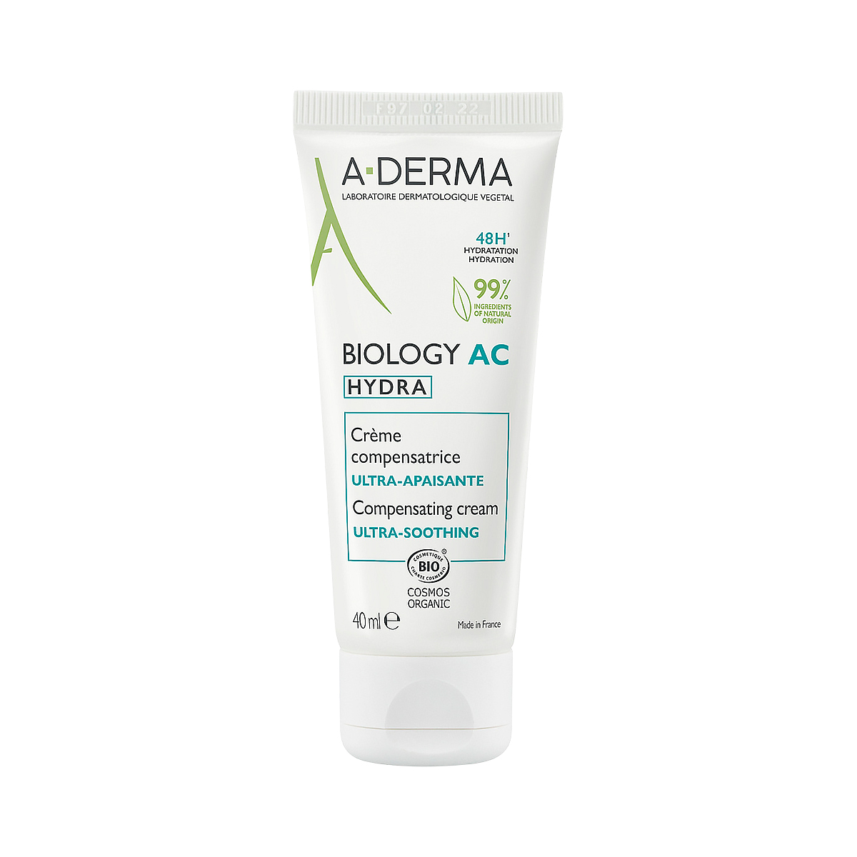 A-Derma Biology AC Hydra восстанавливающий крем 40 мл 1 шт