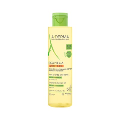 A-Derma Exomega Control смягчающее масло для душа 200 мл 1 шт