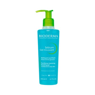 Bioderma Sebium Gel Moussant очищающий гель 200 мл 1 шт