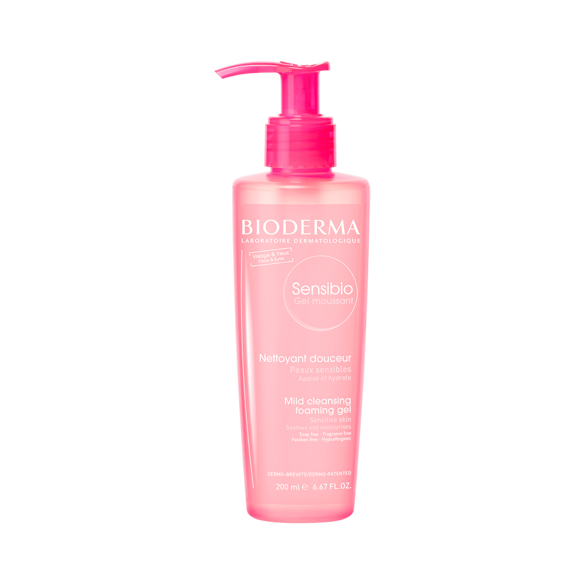 Bioderma Sensibio Gel Moussant очищающий гель 200 мл 1 шт