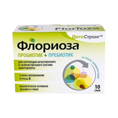 Витастронг Флориоза порошок 1,7 г саше 10 шт Sun Pharma