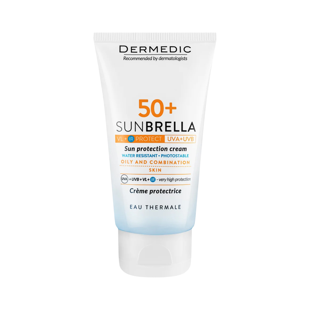 Dermedic Sunbrella cолнцезащитный крем SPF 50+ для жирной и смешанной кожи 50 мл 1 шт