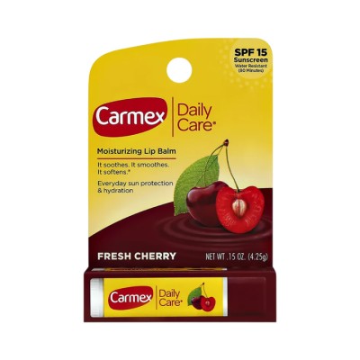 Carmex Daily Care SPF 15 вишня бальзам для губ в стике 4,25 г 1 шт