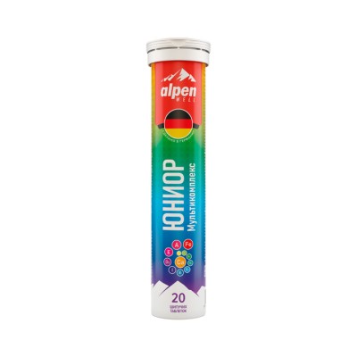 Мультикомплекс Юниор таблетки шипучие 4,1 г 20 шт Alpen Well