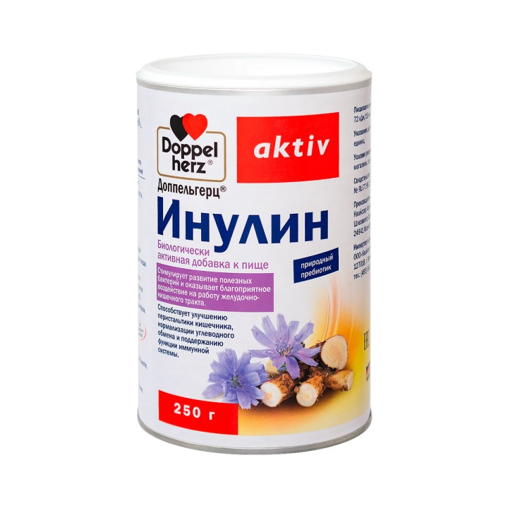 Доппельгерц Актив Инулин порошок 250 г банка 1 шт
