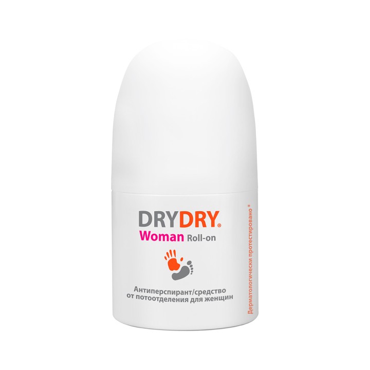 DryDry Woman парфюмированный антиперспирант от нормального и обильного потоотделения для женщин 50 мл 1 шт