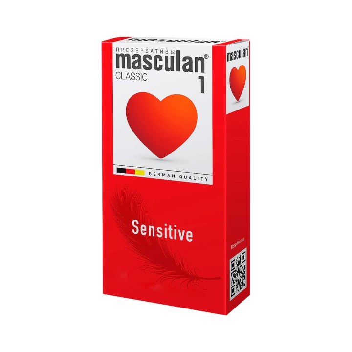 Masculan Sensitive презервативы из натурального латекса нежные 21 шт