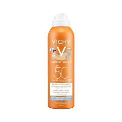 Vichy Capital Soleil детский спрей-вуаль анти-песок для лица и тела SPF 50+ 200 мл 1 шт